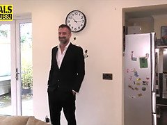 Fétiche, Hard, Réalité, Rugueux, Criant, Tatouage, Adolescente, Vibromasseur