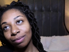 Enthousiasteling, Mooie dikke vrouwen, Zwart, Pijpbeurt, Zwart, Hd, Interraciaal, Gezichtspunt