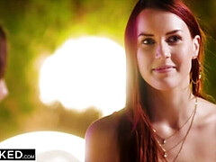 Mamada, Polla, Corridas faciales, Sexo duro, Interracial, Pelirrojo, Montar, Tetas