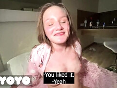 Amateur, Grosse bite, Sucer une bite, Éjaculation interne, Queue, Petite femme, Chatte, Soeurs