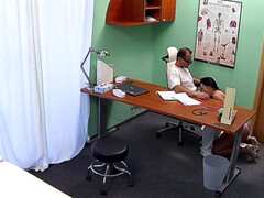 Leie, Krankenschwester, Büro, Orgasmus, Muschi, Eng, Uniform, Nass