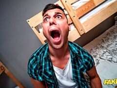 デカ尻, フェラチオ, 茶髪の, ホテル, 3p男男女, ストッキング, ティーン, 三人