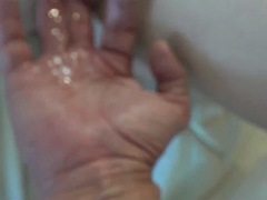 Blondine, Blasen, Besamung, Fingern, Freundin, Pov