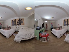 Tridimensionnel, Amateur, Sucer une bite, Tir de sperme, Double pénétration, Groupe, Léchez, Plan cul à trois