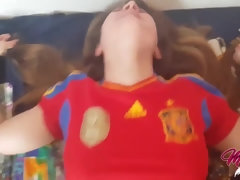 Cul, Éjaculation interne, En levrette, Hard, Fille latino, Petite femme, Chatte, Adolescente