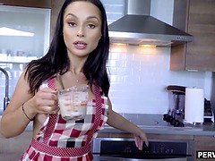 デカチン, デカパイ, フェラチオ, 熟年, 淫乱熟女, 母, 叫ぶ, 義母