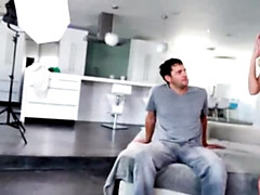 デカチン, ブロンド, フェラチオ, はじめて, オマンコ, 馬乗り, ガリガリ, オッパイの