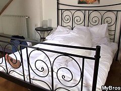 Belleza, Checa, Sexo duro, Coño, Realidad, Adolescente, Mojado, Esposa