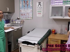 Sadomasoquismo, Amarrada, Médico, Dominación, Examen, Hembra, Látex, Tetas naturales