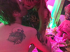 ultra-kinky ART lady USES HER cock-squeezing BODY FOR SEX