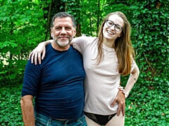 18, お尻, デカチン, フェラチオ, バック, 自然山雀, アウトドア, オッパイの