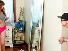 素人, デカチン, フェラチオ, バック, 自然山雀, ガリガリ, ティーン, オッパイの