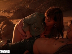 フェラチオ, 茶髪の, 中出し, 小柄, オマンコ, 馬乗り, ラフ, オッパイの