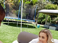 Sperma, Hardcore, Interraciaal, Buiten, Klein, Biljart, Gezichtspunt, Geschoren