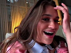 Grosser schwanz, Blasen, Handjob, Masturbation, Pov, Schlampe, Ablutschen, Jungendliche (18+)