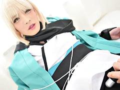 Japanese crossdresser Cosplay: Blowjob, Fetish  Gay Porn