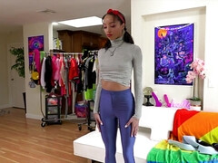 Anal, Sucer une bite, Brunette brune, Hard, Hd, Rugueux, Adolescente