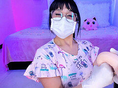 Brille, Handschuhe, Handjob, Maske, Masturbation, Jungendliche (18+)