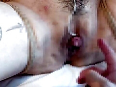 Japanese BBW Amateur Gets Her Clit Sucked and Tied Up in Rubber