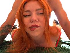 CUCKOLD watches me fuck his wife on a video call!
