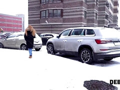 Watch Nick Rock's hot waitress Rose Wild get her body hammered in a debt-fueled POV reality romp