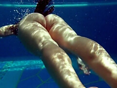 Solo female xxx with luring Kittina Clairette from Underwater Show