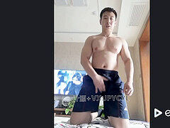 Asian Chinese heterosexual big fuckpole boy cum too much