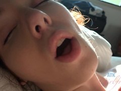 Badkamer, Sperma in mond, Brillen, Handbeurt, Doordringend, Gezichtspunt, Kut duiken, Douche