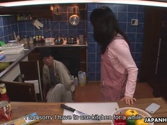 Busty Asian housewife used for some sexual desires