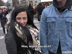 アナル, デカパイ, 茶髪の, カップル, チェコ, ハードコア, お金, ティーン