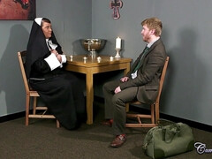 Жопа, Большая жопа, Минет, Пухленькие, Семяизвержение, Сперма на лице, Монашка, Киски