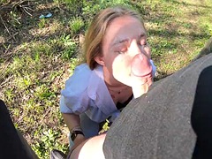 Girlfriend lost at rock-paper-scissors and had to suck off fellow traveler