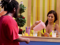 Americano, Culo, Bikini, Polla, Latina, Perforación, Tatuaje