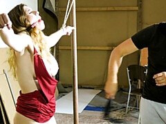 Culo grande, Tetas grandes, Rubia, Dominación, Humillación, Nalgadas, Tetas, Juguetes