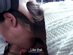 素人, カップル, ヨーロピアン, 毛深い, ハードコア, アウトドア, 公共, のぞき