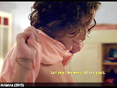 Badpak, Beroemdheid, Harig, Lesbisch, Naakt, Softcore pornografie, Tiener, Tieten likken