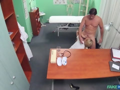 Amateur, Mamada, Médico, Estilo perrito, Pajear, Coño, Uniforme, Voyeur