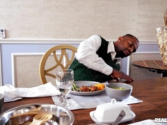 素人, アメリカ人, デカチン, 黒人, ディルド, 手コキする, ピアス, オッパイの