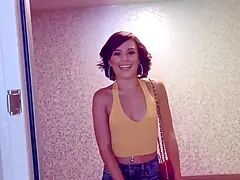 Teamskeet - lovely blonda porn newcomer prove she can have fun rough on couch if she wanted to