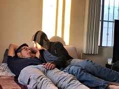 素人, アナル, フェラチオ, カップル, ゲイ, 手コキする, オナニー, メキシコ人