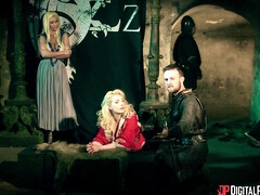 Sucer une bite, Talons, Embrassement, Léchez, Chatte, Tatouage, Nénés, Mouillée