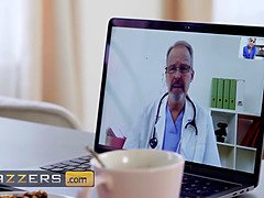 デカチン, デカパイ, フェラチオ, 茶髪の, Hd, 巨大