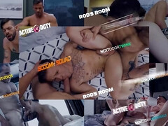 フェラチオ, イマラチオ, ゲイ, 毛深い, 手コキする