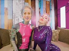アナル, ブロンド, フェムドム, 手コキする, Hd, タトゥー