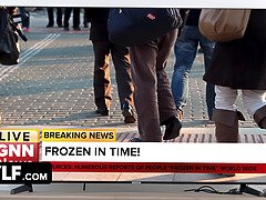 デカパイ, ブロンド, 浮気者, 中出し, バック, Hd, 熟年, 妻