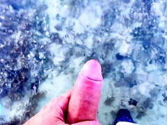 Grote lul, Grote mammen, Zwart, Rondborstig, Huisgemaakt, Interraciaal, Buiten, Tieten likken