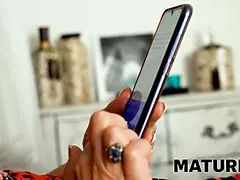 Mature4k. woman over fifty goes after her own needs of carnal joy