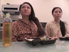 アジア人, デカパイ, 巨乳な, ハードコア, オマンコ, 現実, 三人, オッパイの