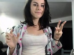 Masturbation, Solo, Adolescente, Jouets, Webcam