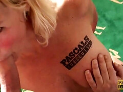 Sadomasochismus, Grosse titten, Blondine, Blasen, Fetisch, Hd, Lingerie, Milf